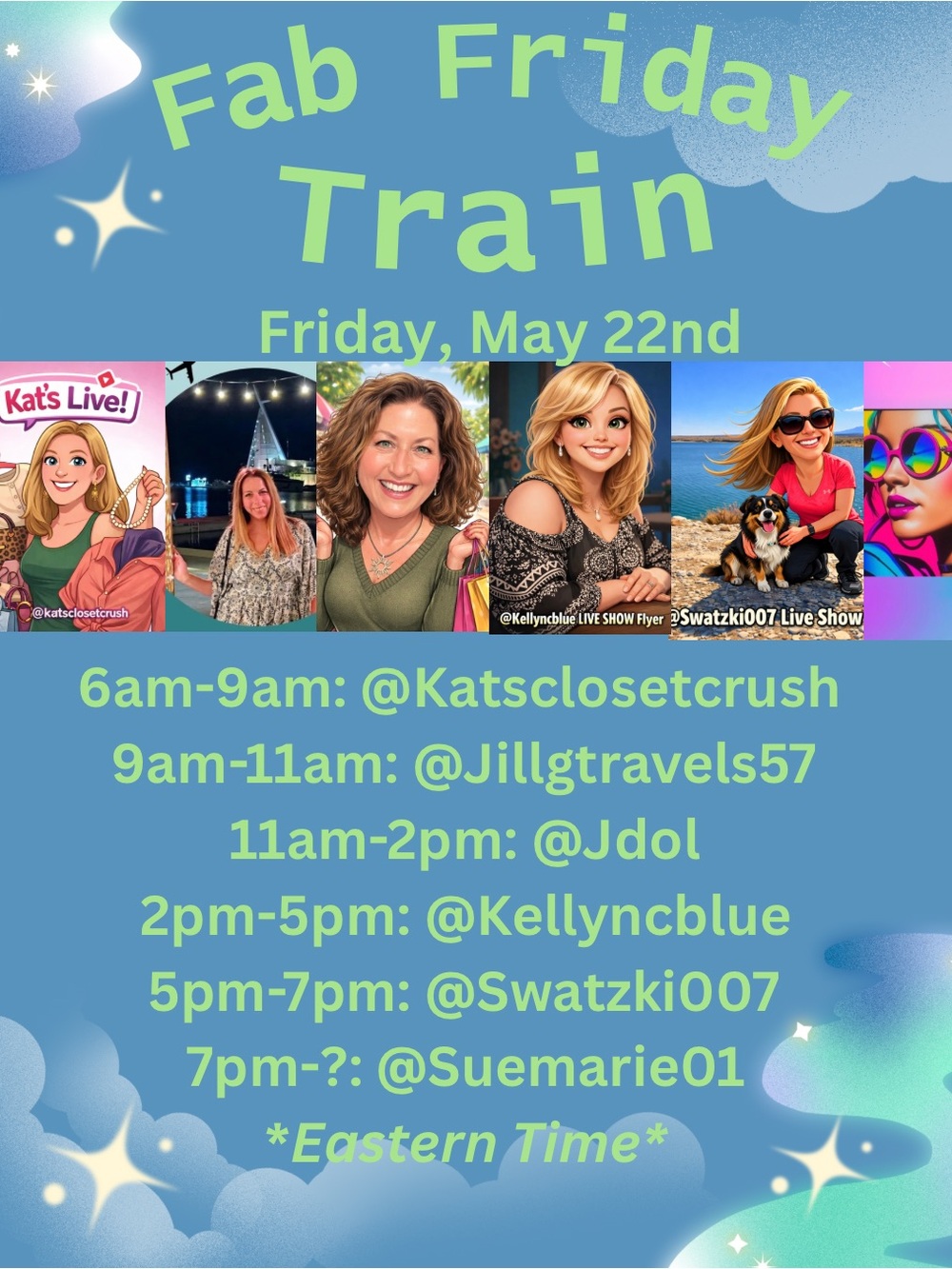 FAB FRIDAY TRAIN